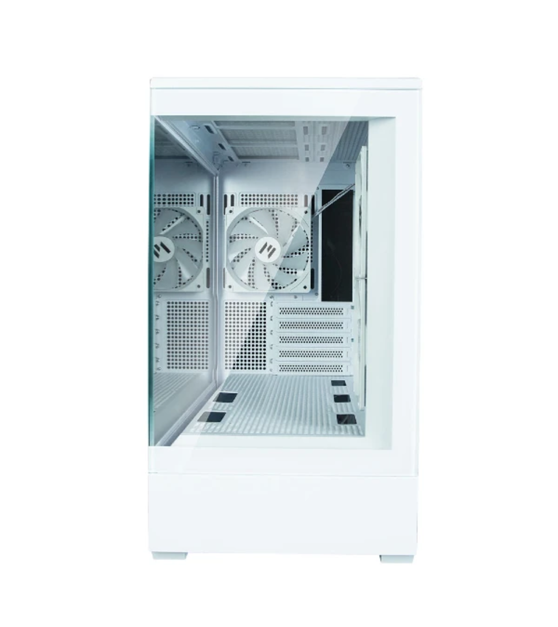 صندوق جيمينج أبيض ZALMAN P30 ARGB mATX CASE - White