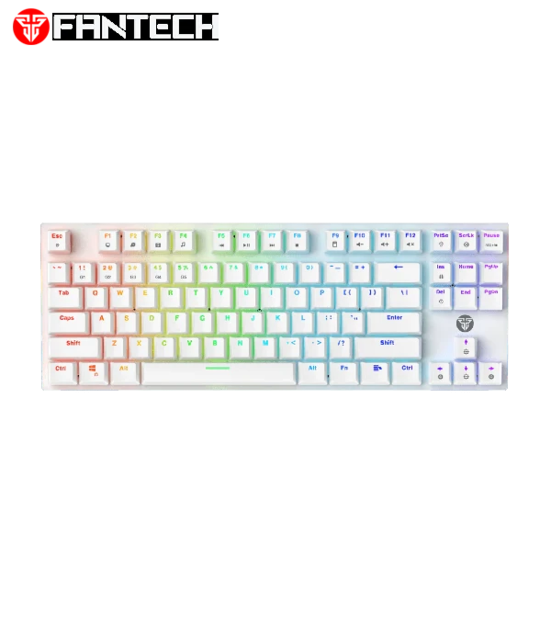 מקלדת גיימנג מכנית קצרה Fantech MAXFIT87