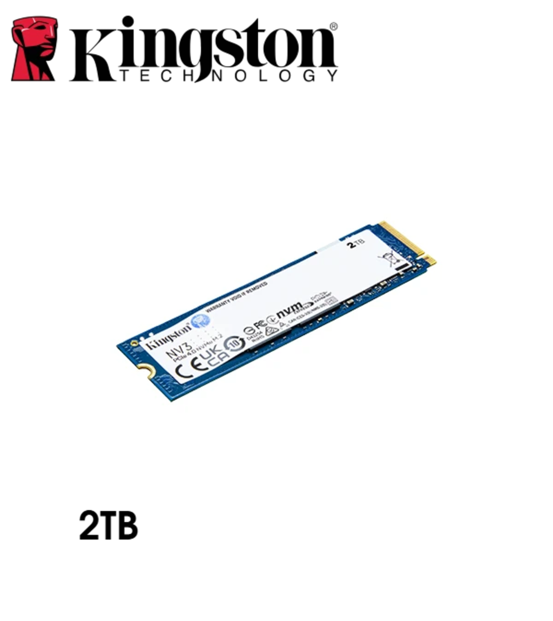 قرص صلب KINGSTON NV3 PCIe 4.0 NVMe 1TB SSD