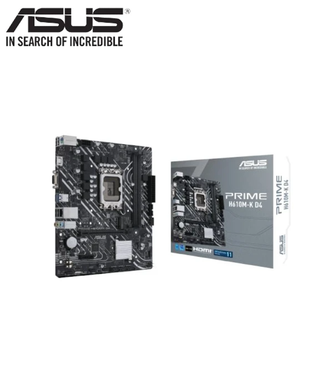 لوحة أم Asus Prime H610M-K D4 LGA1700