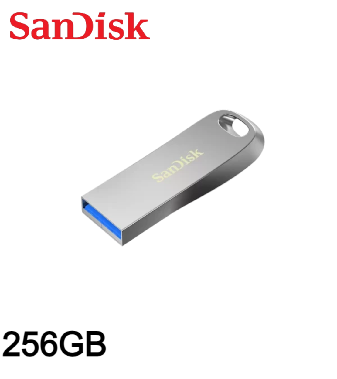 זיכרון נייד SanDisk Ultra Luxe USB 3.2 256GB  Flash Drive