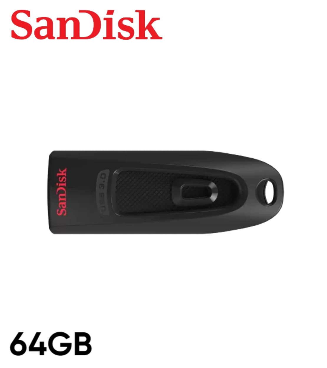 SanDisk Ultra USB 3.0 Flash Drive 64GB