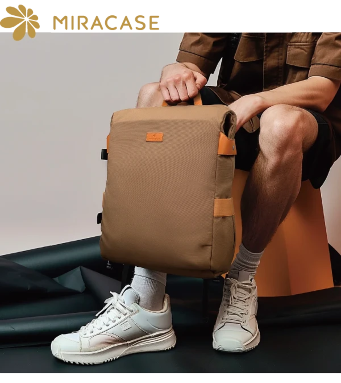 حقيبة ظهر MIRACASE NB-080 بحجم 15.6 إنش