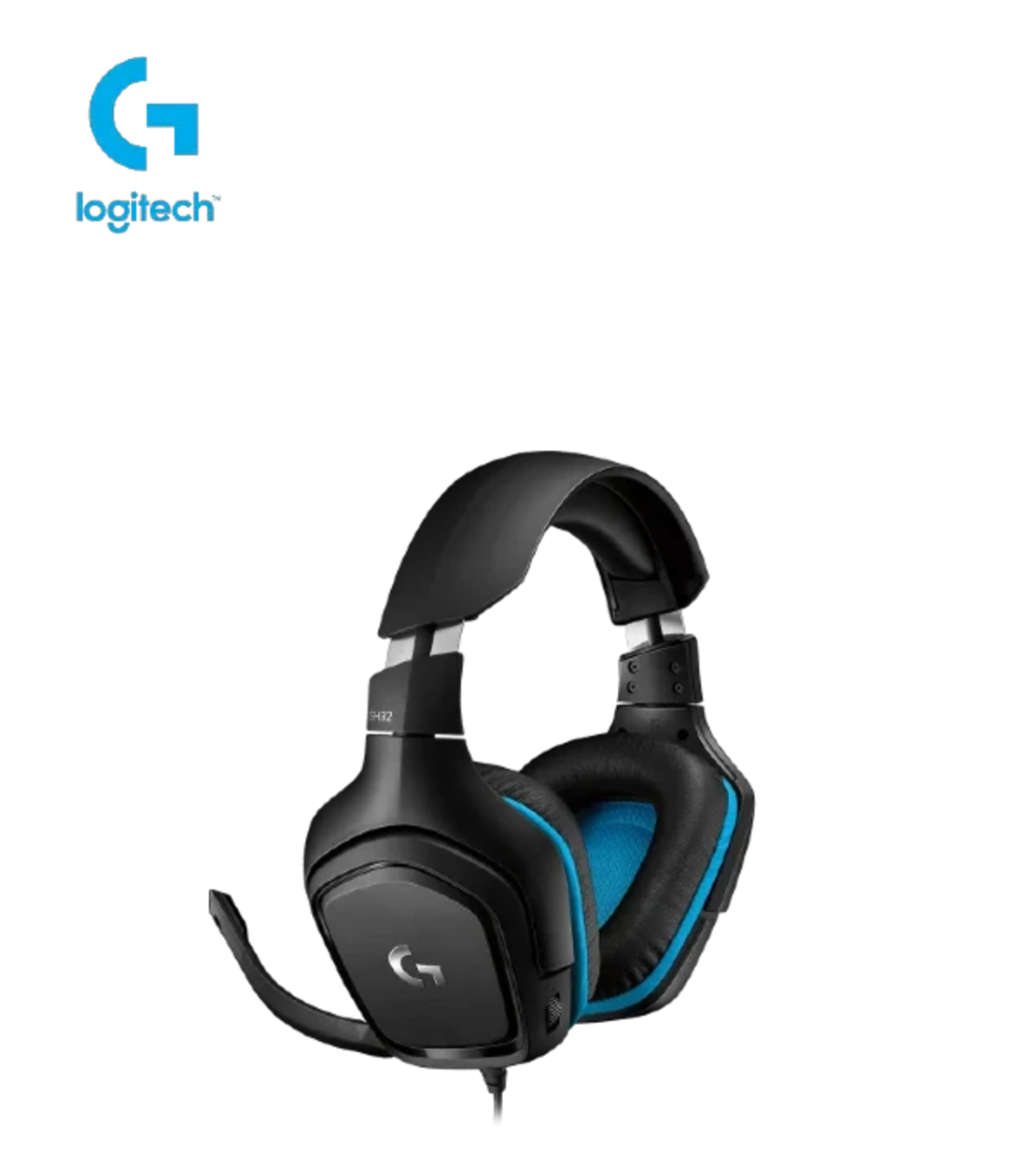 אוזניות חוטיות LOGITECH G432 GAMING HEADSET