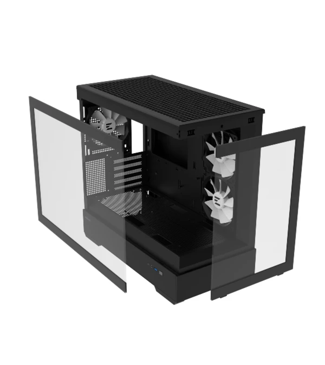 صندوق جيمينج ZALMAN P30 ARGB mATX CASE - Black
