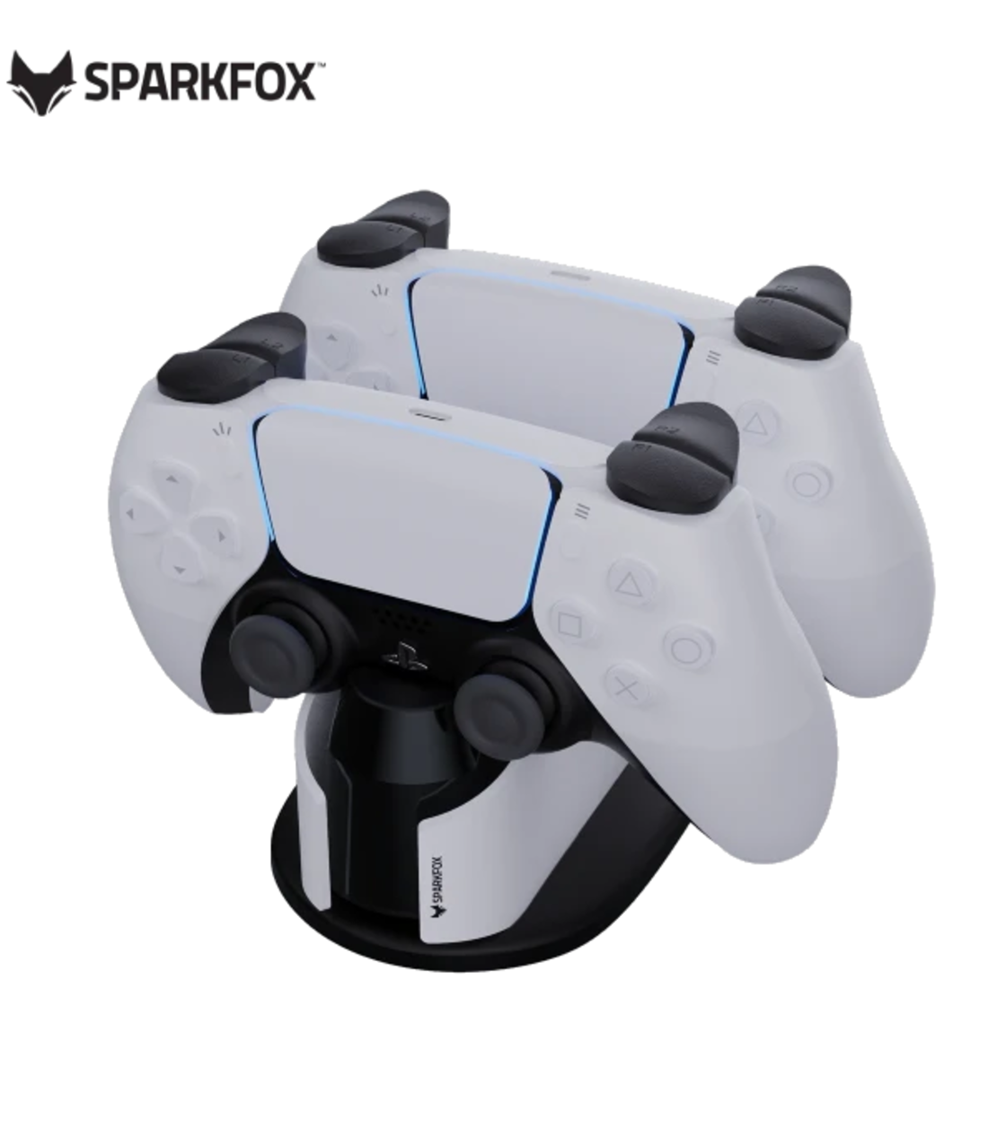 قاعدة شحن مزدوجة لوحدات تحكم PlayStation 5