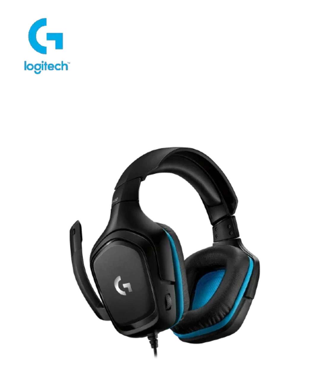 אוזניות חוטיות LOGITECH G432 GAMING HEADSET