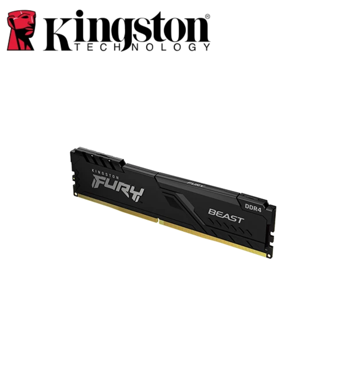 זכרון למחשב Kingston FURY Beast DDR4 16GB 3200MHz