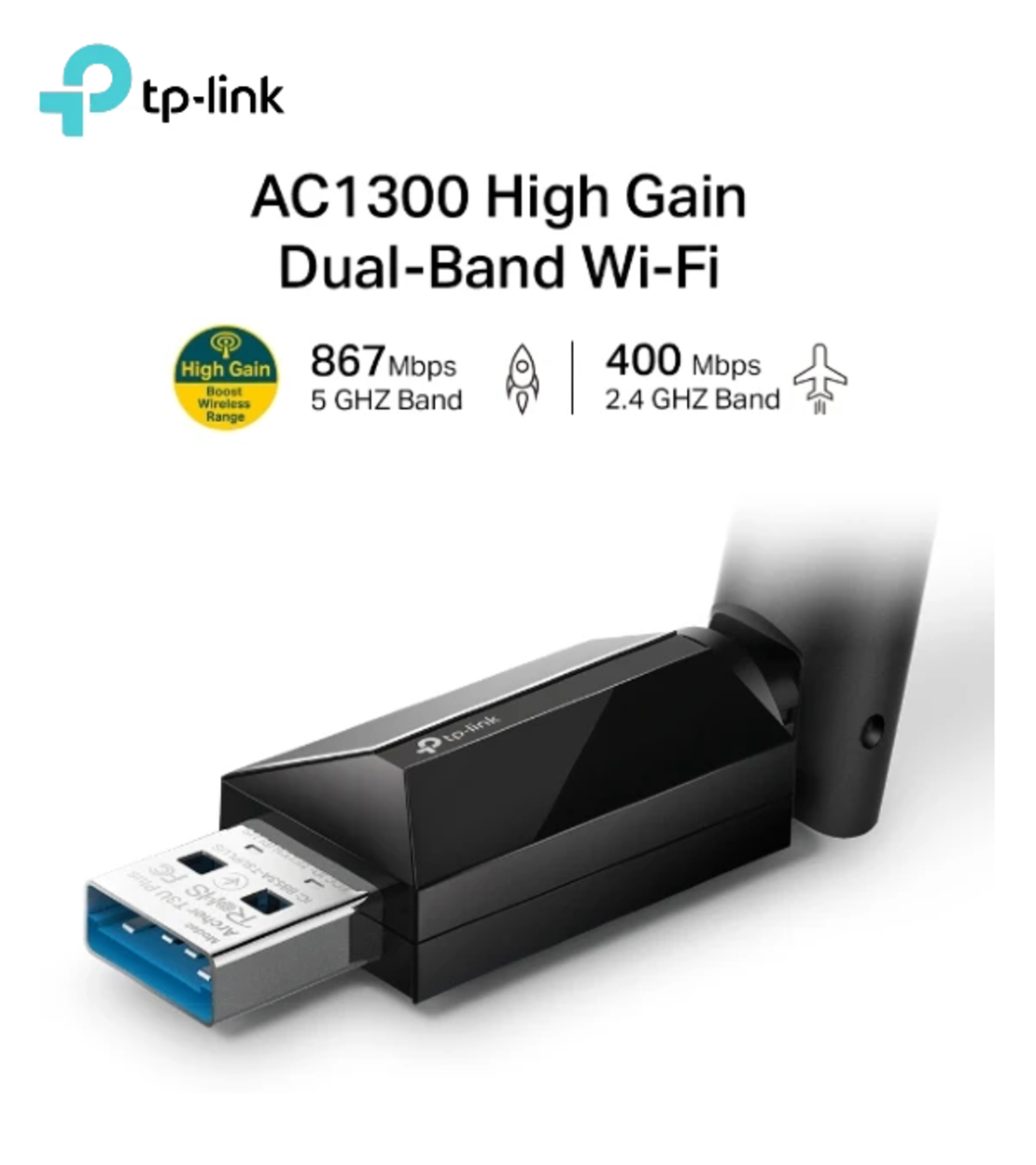 TP-Link ARCHER T3U PLUS 1300MBP USB