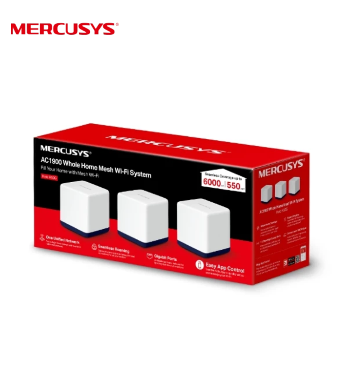 Halo H50G AC1900 Whole Home Mesh Wi-Fi System