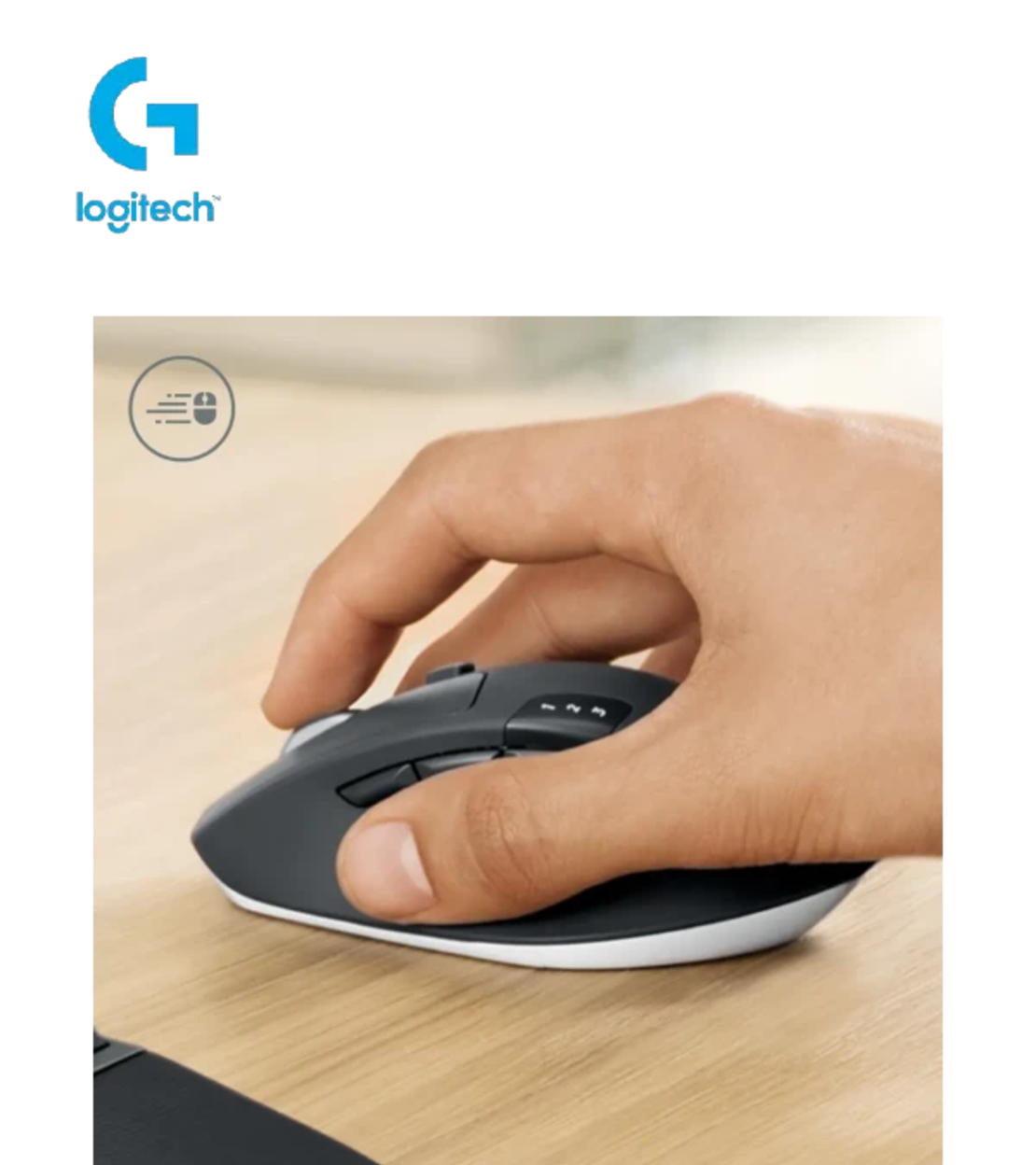 סט מקלדת ועכבר אלחוטיים Logitech Performance MK850