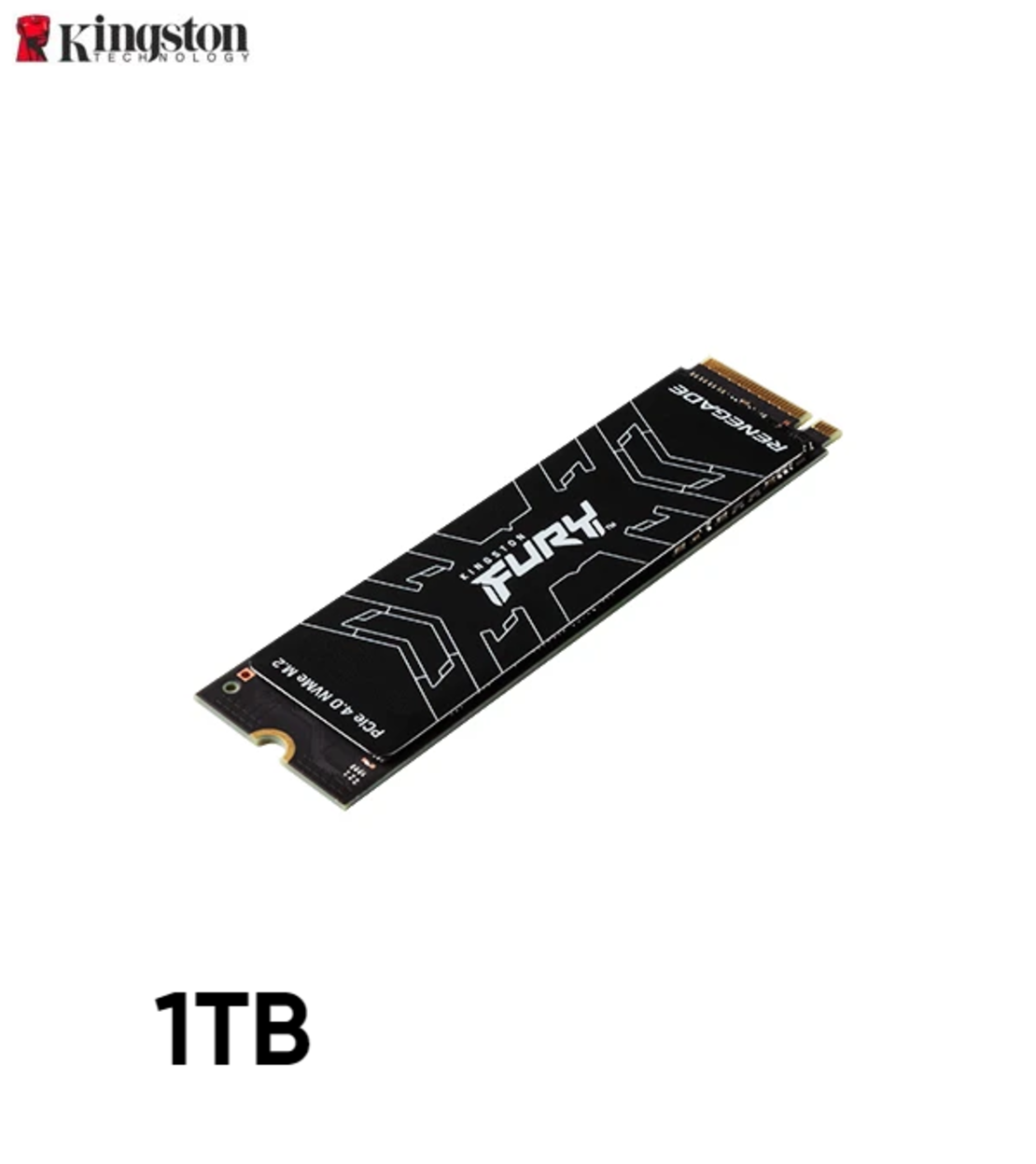 قرص صلب Kingston FURY Renegade 1TB PCIe 4.0 NVMe M.2 SSD