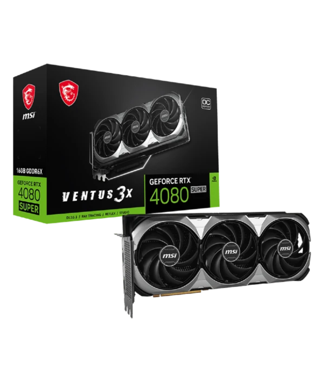 MSI GeForce RTX™ 4080 SUPER 16G VENTUS 3X OC