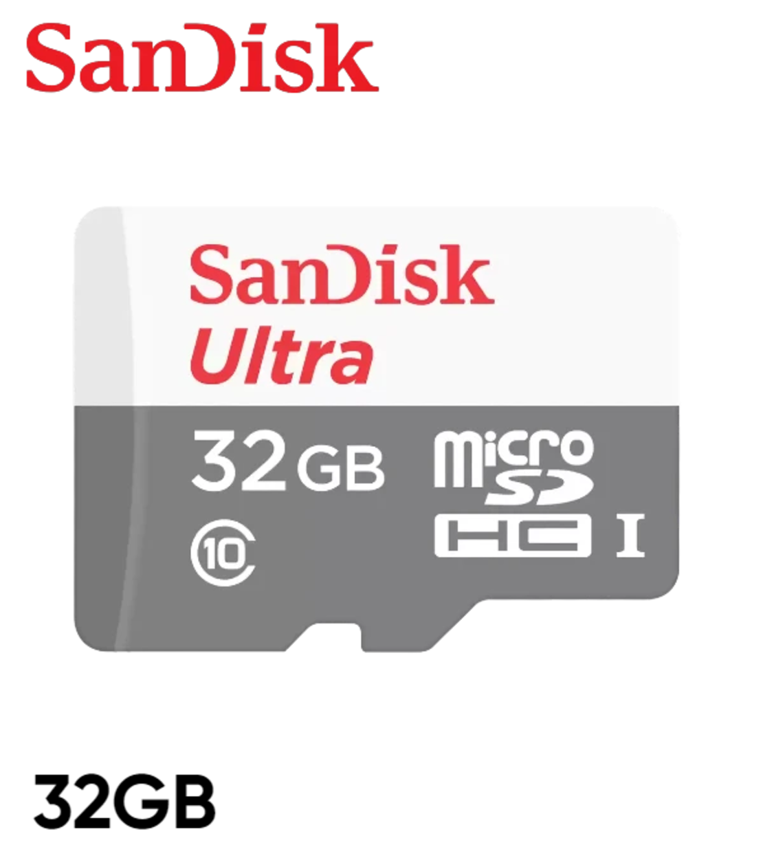 بطاقة ذاكره SanDisk Ultra microSDXC™ UHS-I card 32GB