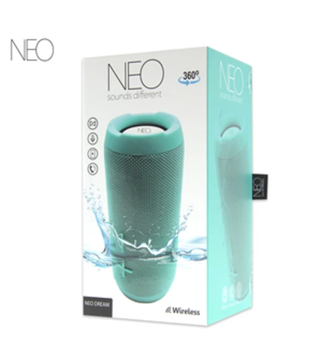 רמקול נייד NEO DREAM טורקיז