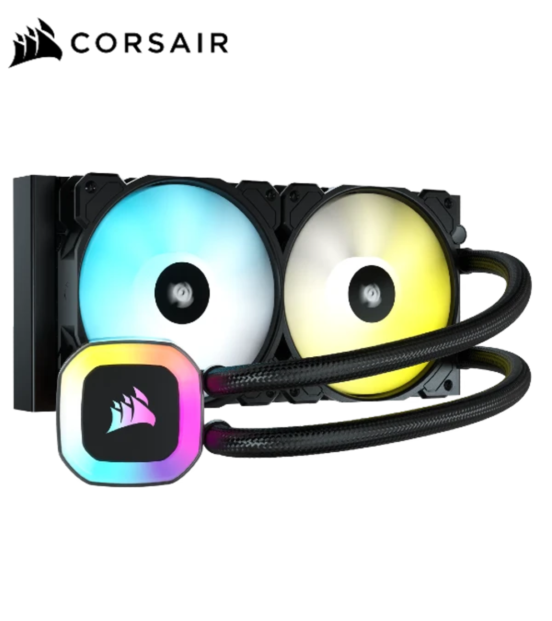 تبريد مائي للمعالج H100 RGB 240mm Liquid CPU Cooler