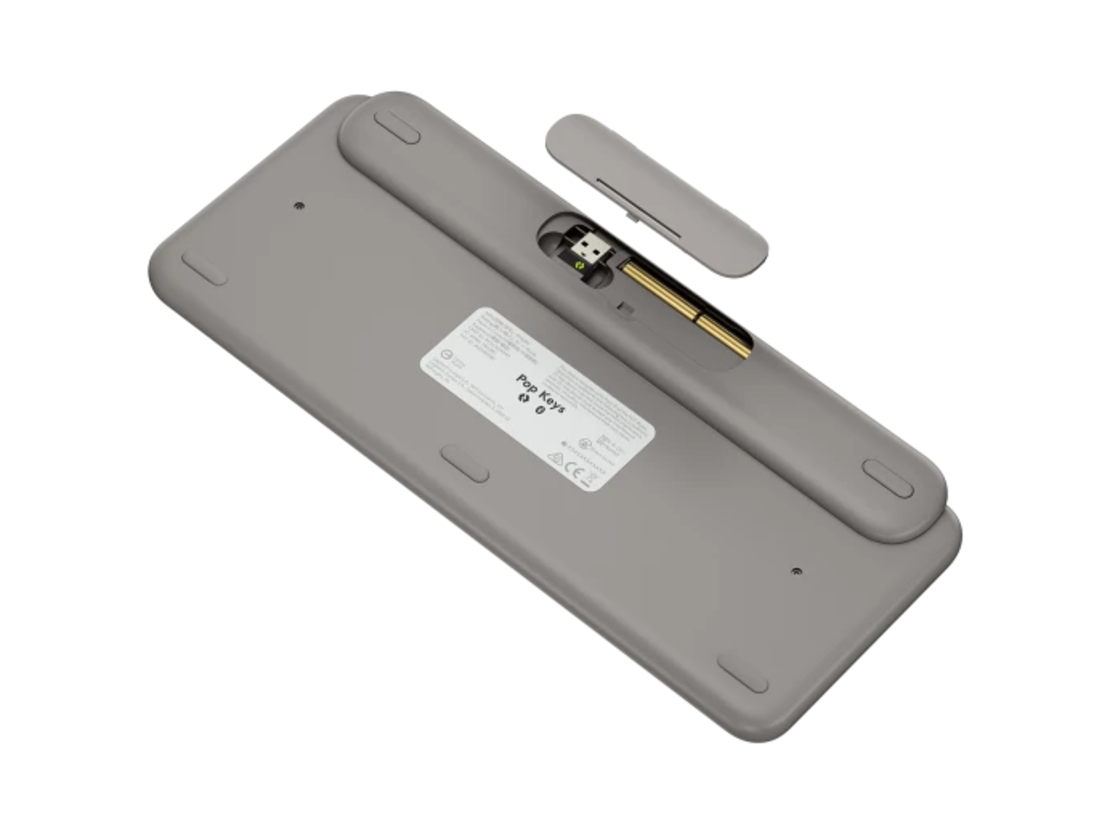 מקלדת מכאנית אלחוטית אפור LOGITECH POP KEYS