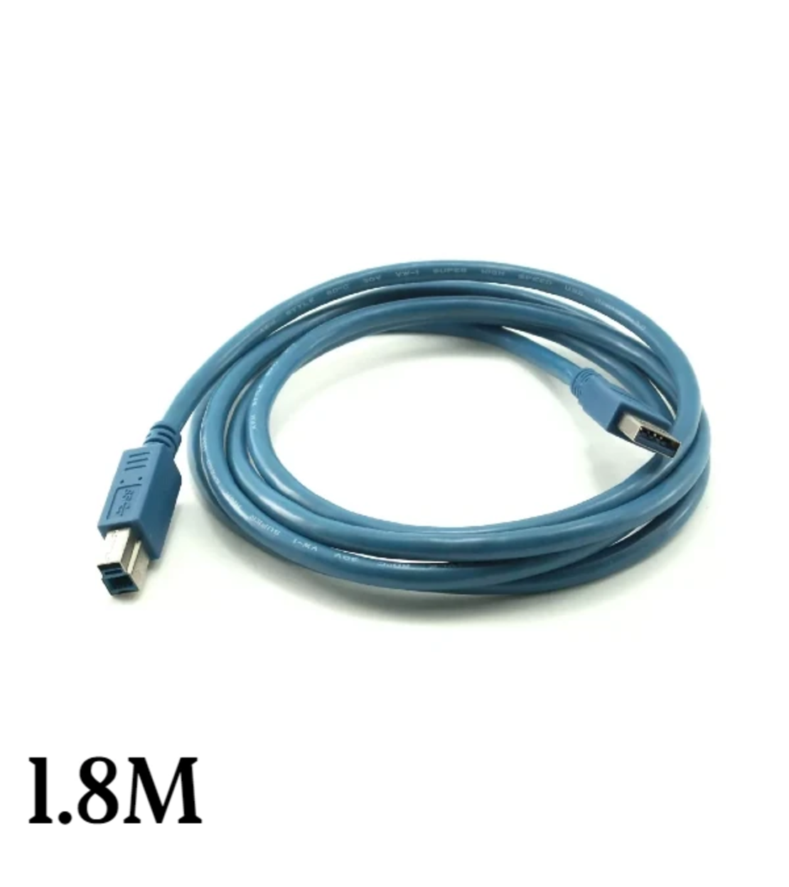 USB3.0 A Male To B Male Cable – 1.8m