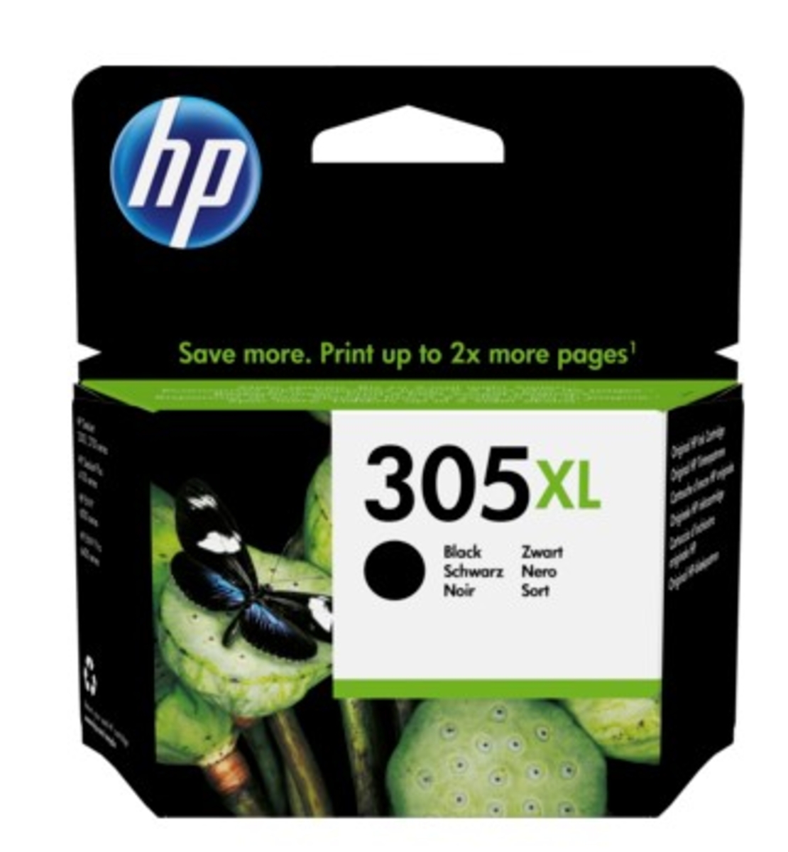 خرطوشة حبر أصلية HP 305XL BLACK