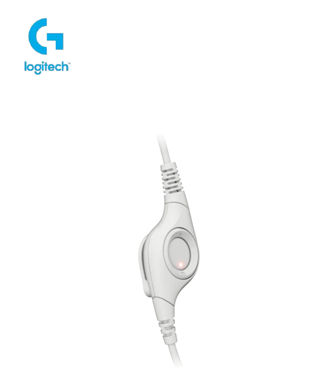Logitech H390 USB COMPUTER HEADSET Off-White