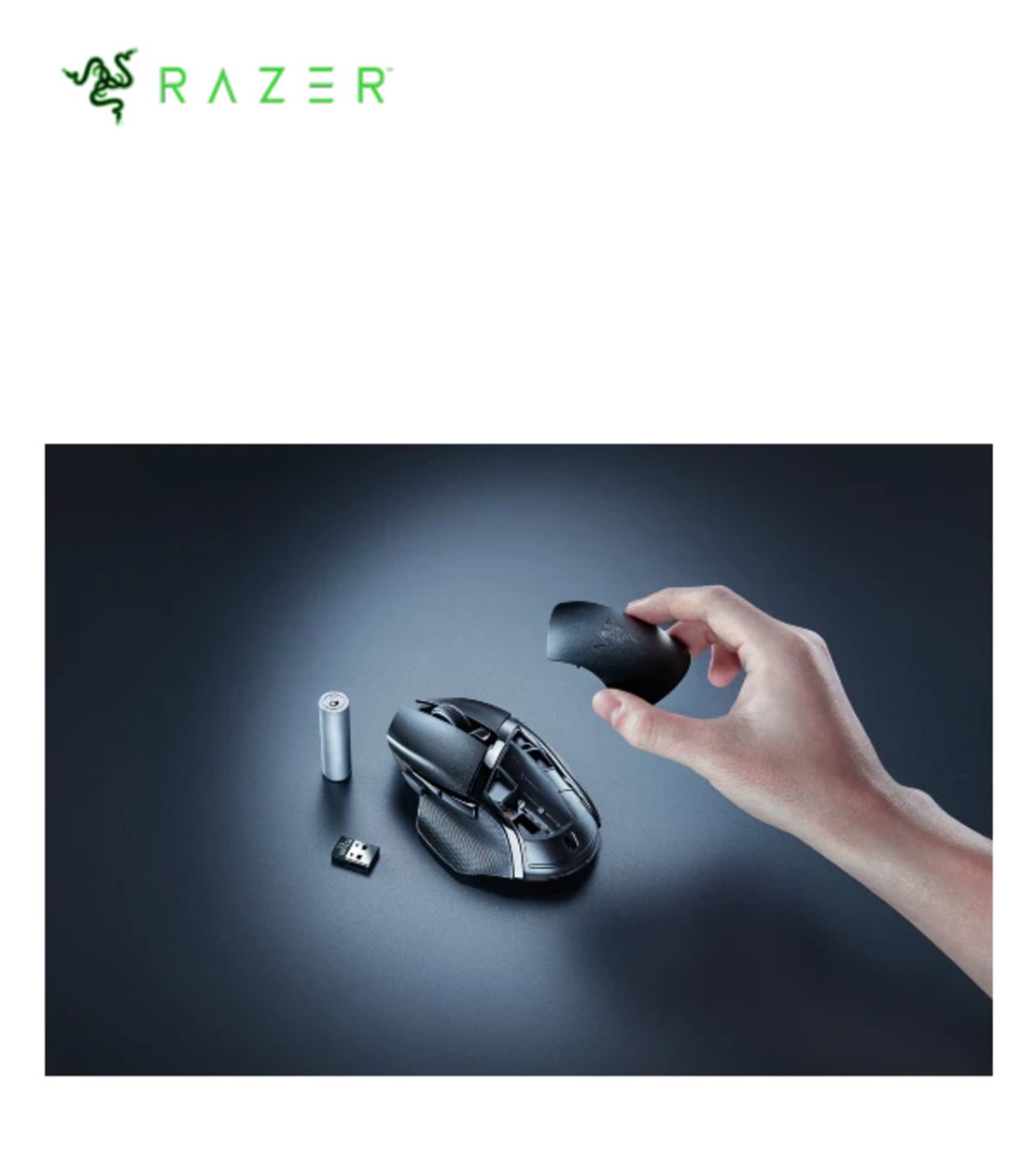 فأرة لاسلكية Razer Basilisk V3 X Hyperspeed