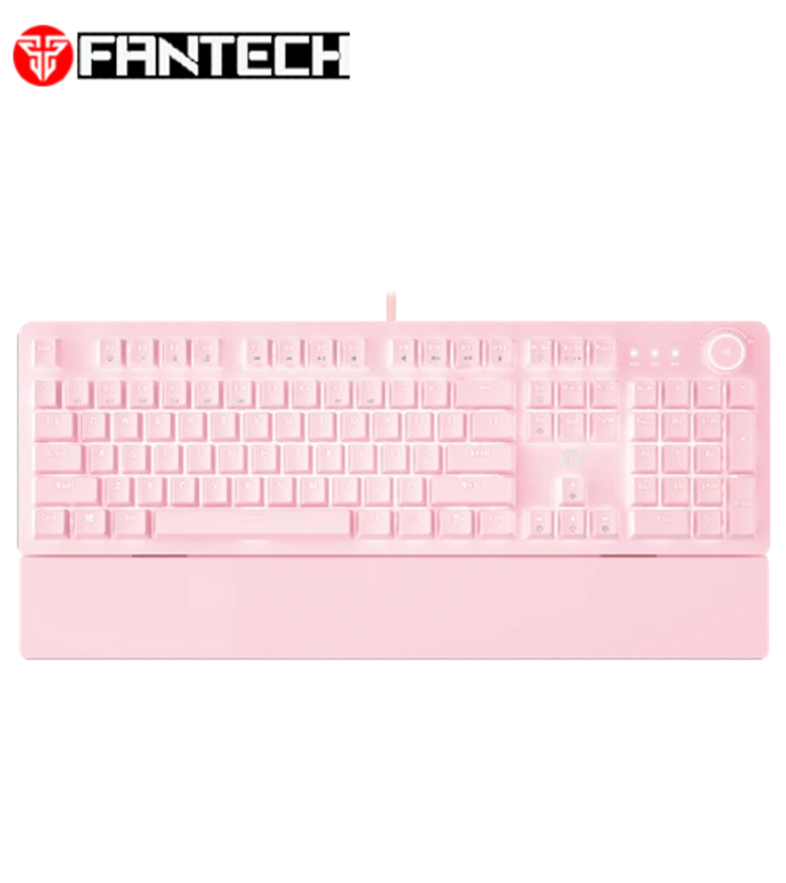 מקלדת גיימנג מכנית צבע ורוד  FANTECH MAXPOWER MK853