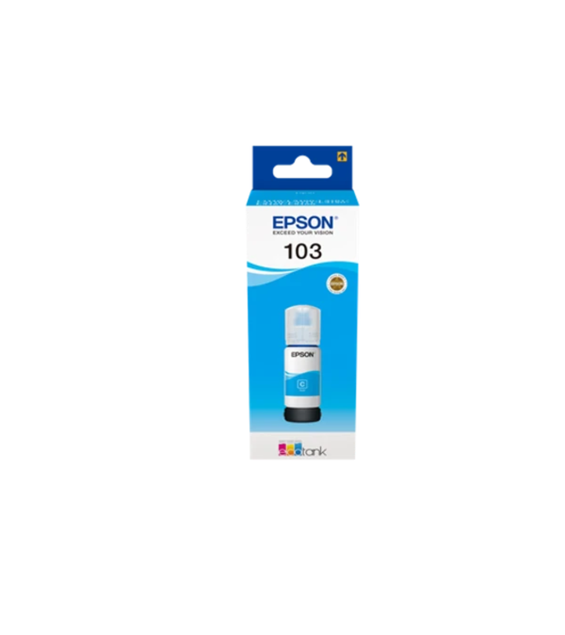خرطوشة حبر أصلية Epson 103 Cyan أزرق