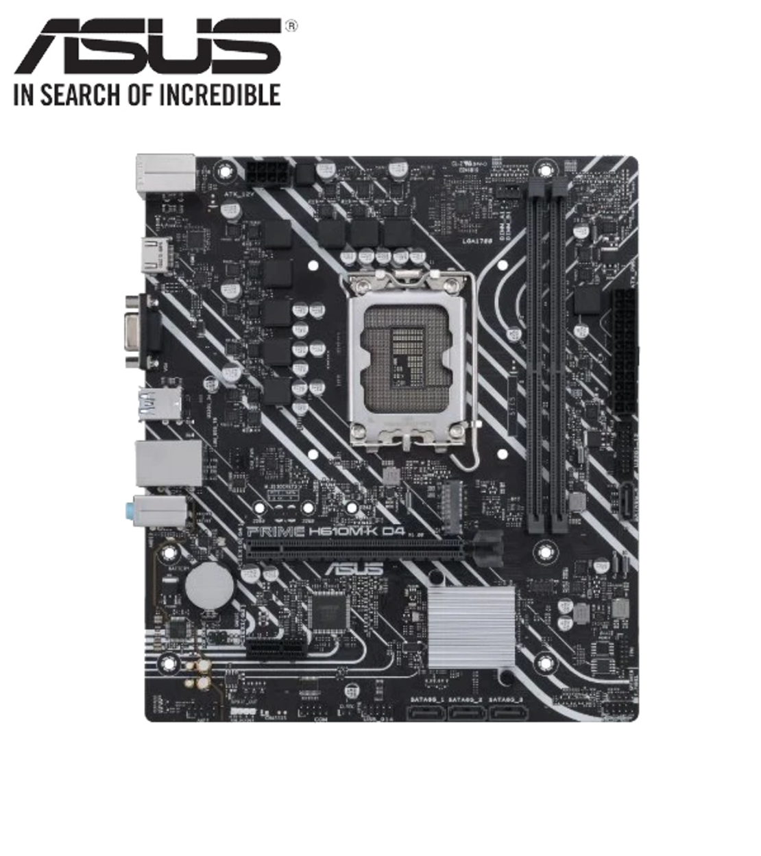 لوحة أم Asus Prime H610M-K D4 LGA1700