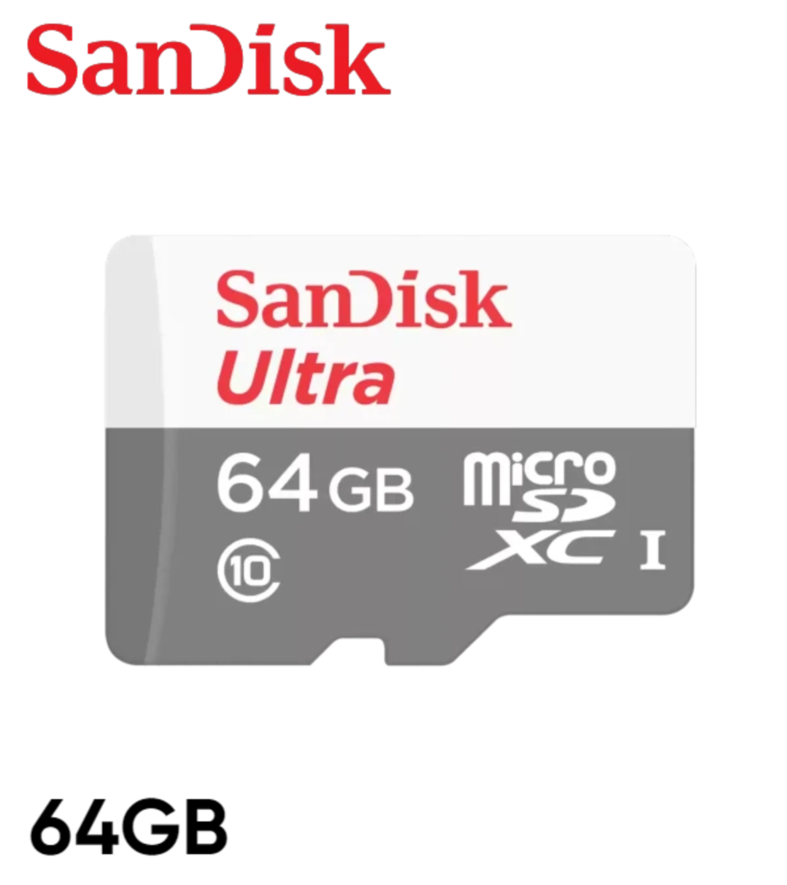 بطاقة ذاكره SanDisk Ultra microSDXC™ UHS-I card 64GB