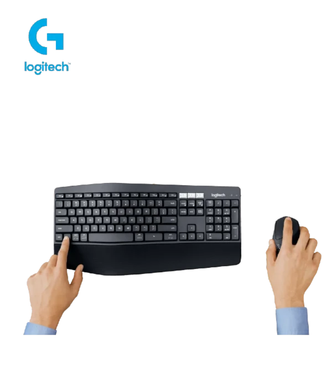סט מקלדת ועכבר אלחוטיים Logitech Performance MK850