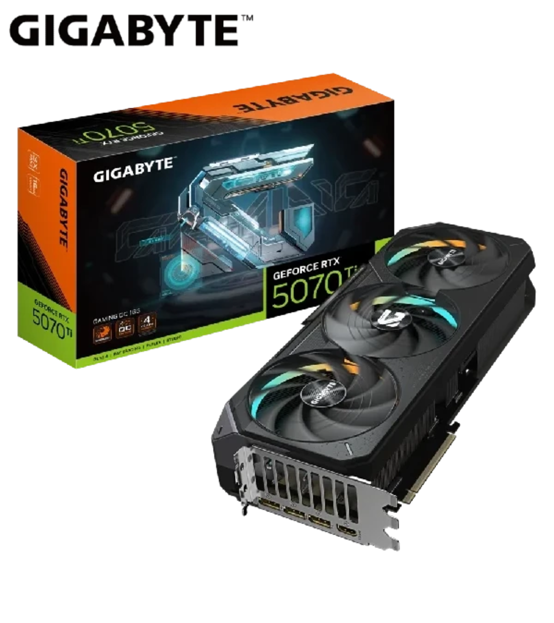 GIGABYTE GeForce RTX 5070 Ti GAMING OC 16GB