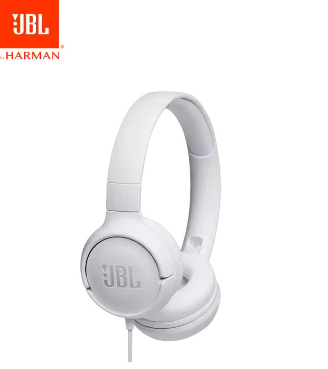 אוזניות חוטיות JBL Tune500 Wired on-ear