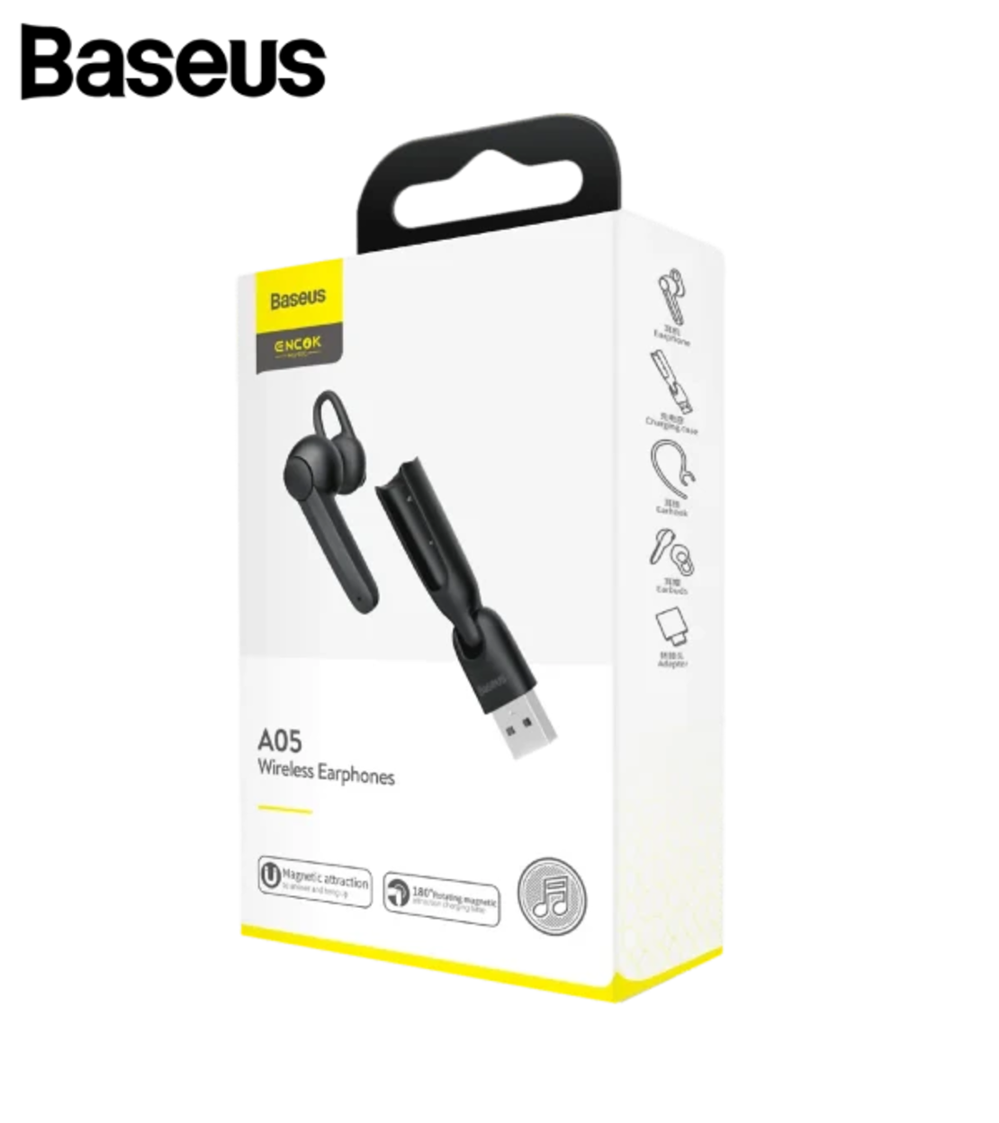 אוזניית בלוטות' אלחוטית BASEUS A05