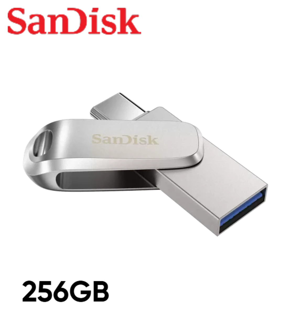 SanDisk Ultra Dual Drive Luxe USB Type-C™ Flash Drive - 256GB