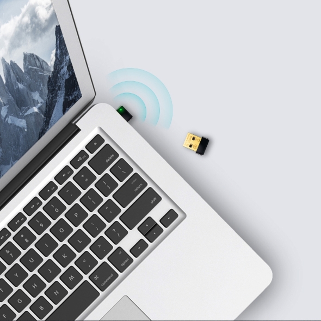 מתאם רשת אלחוטי TL-WN725N 150Mbps Wireless N Nano USB Adapter