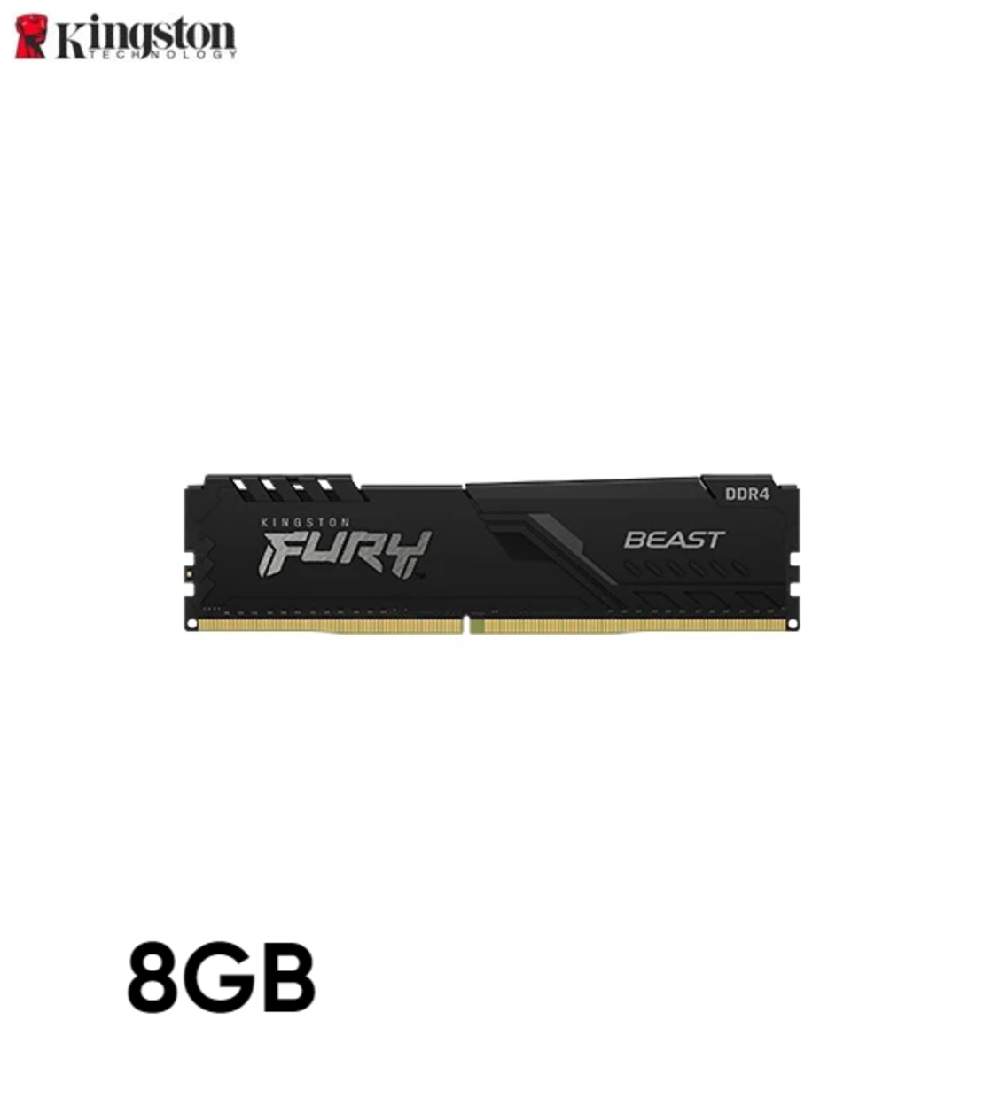 זיכרון Kingston 8GB FURY Beast DDR4