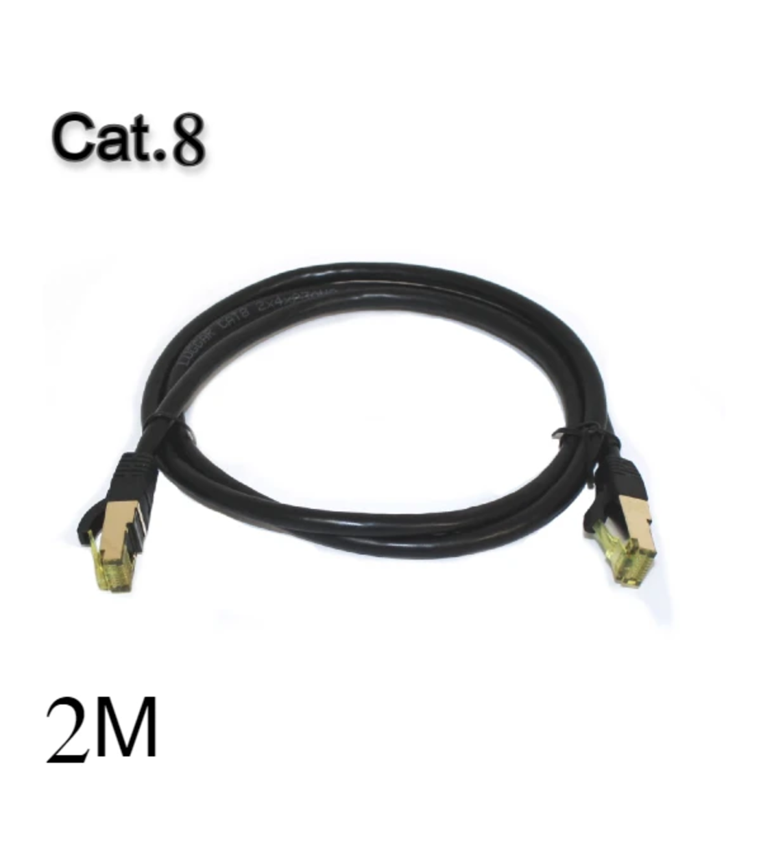 كابل شبكة CAT8 S/FTP Lan Cable 2M