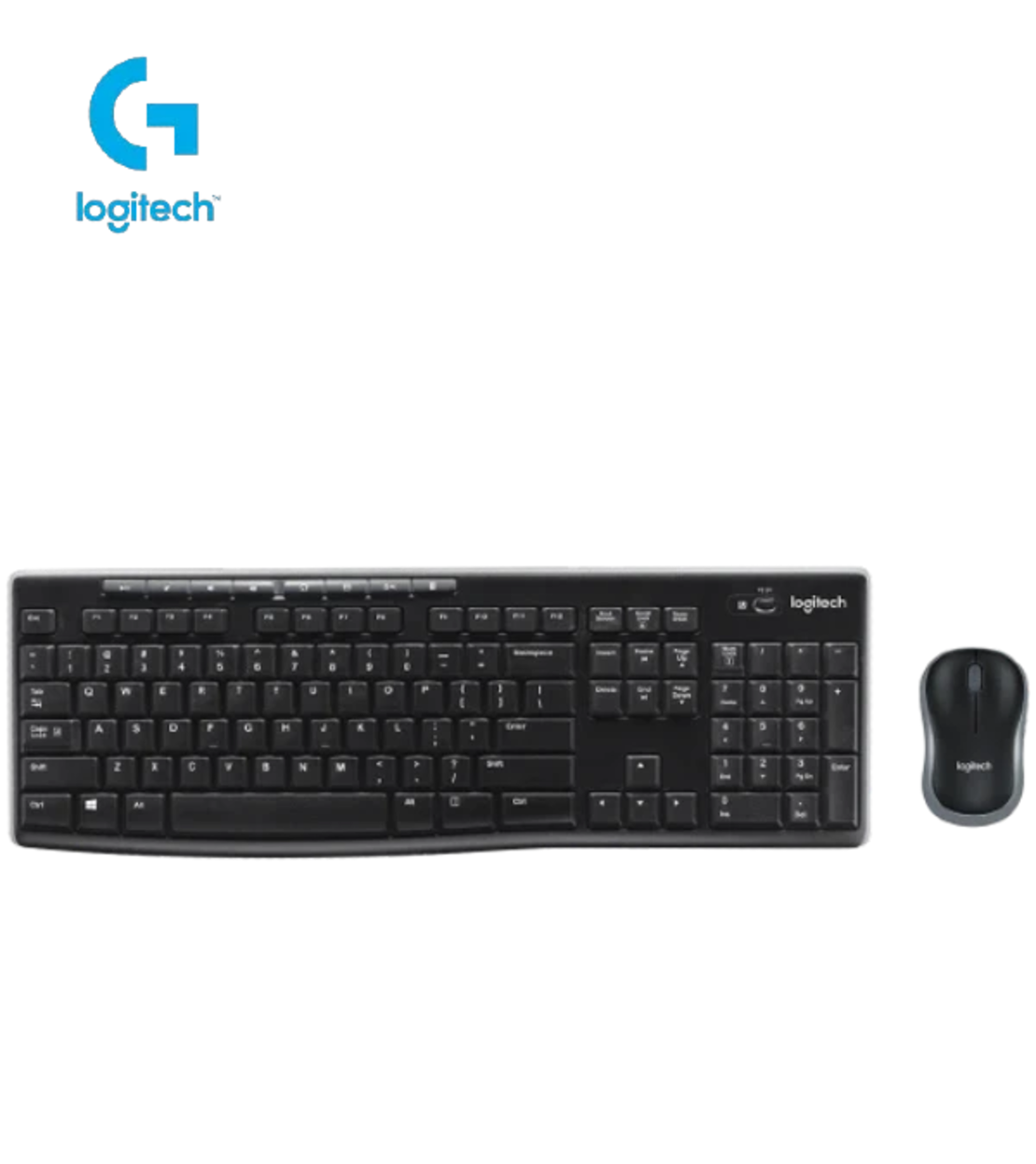 סט עכבר ומקלדת אלחוטיים ערבית Combo MK270 Logitech