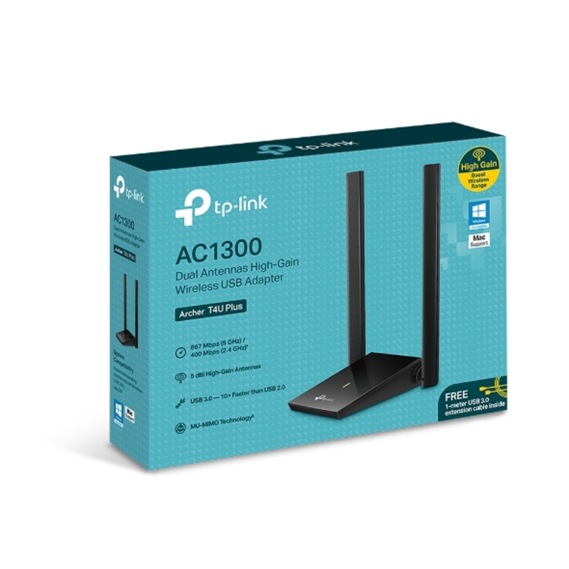 Archer T4U Plus AC1300 Wireless USB Adapter