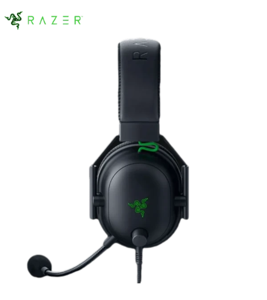 אוזניות גיימינג חוטיות Razer BlackShark V2 USB בצבע שחור
