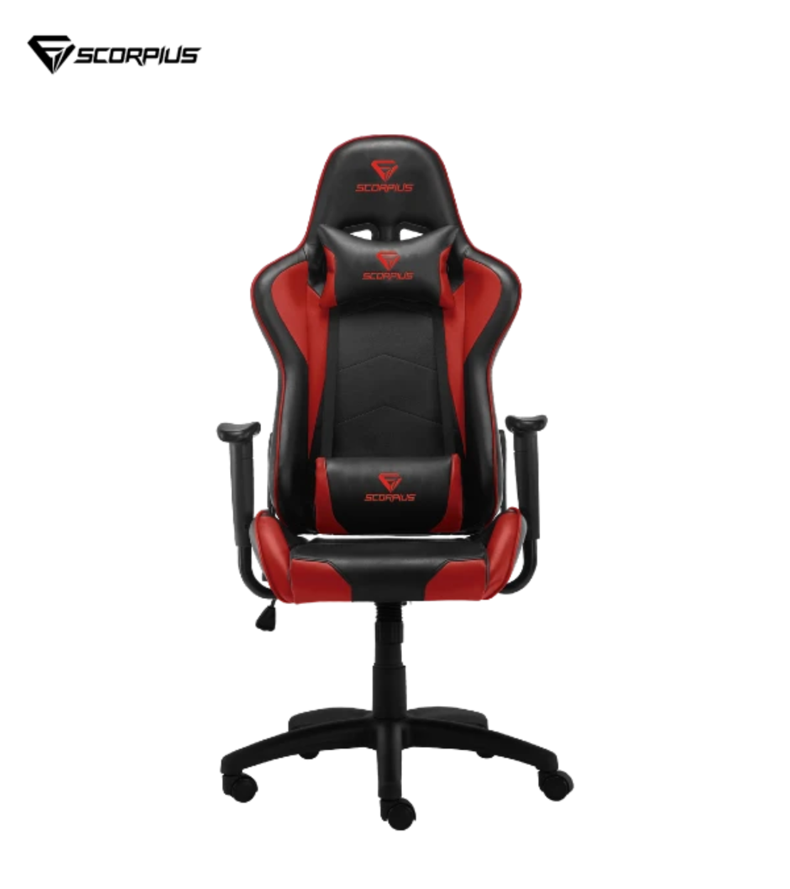מושב גיימינג - אדום SCORPIUS GAMER RED