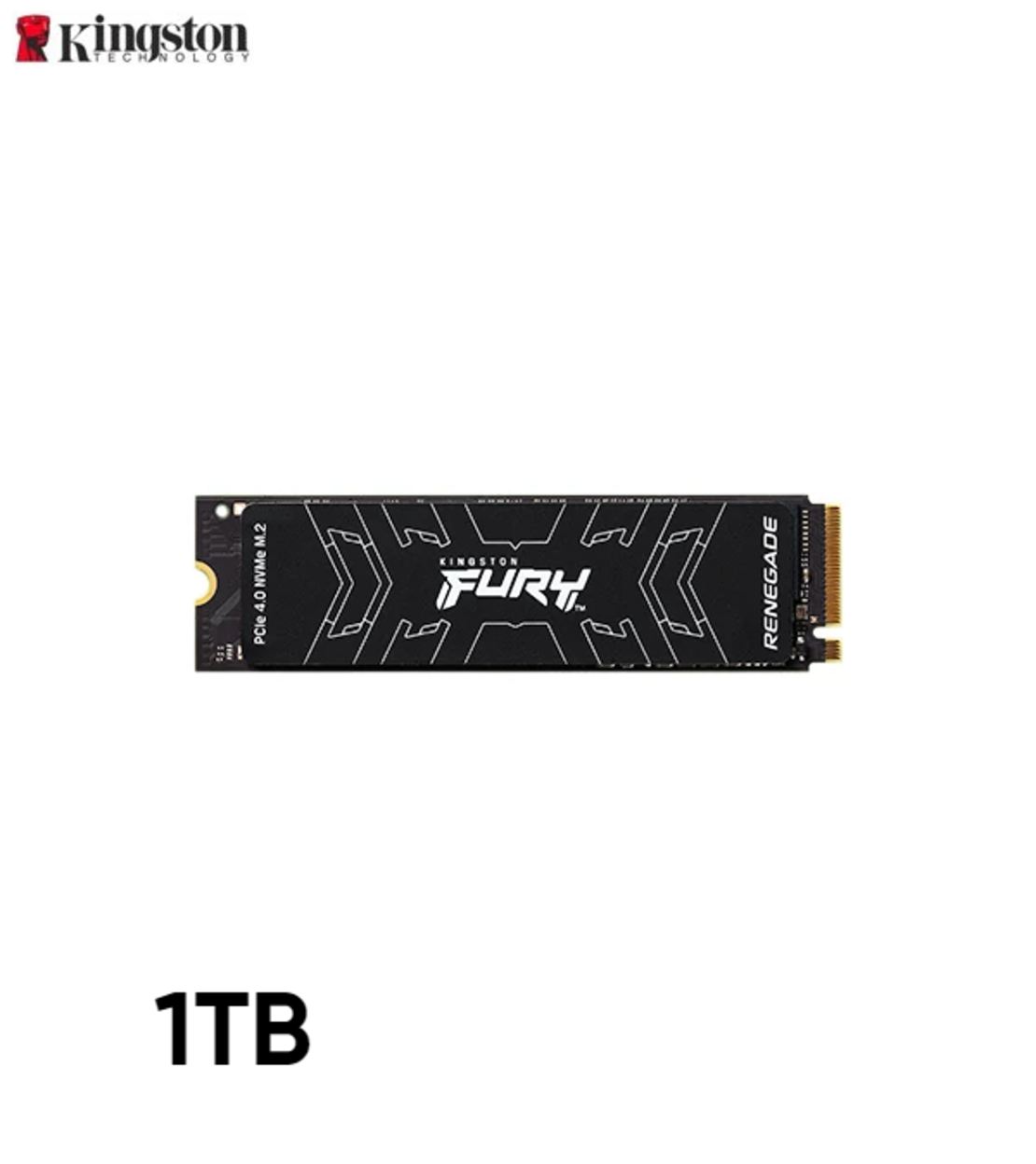 قرص صلب Kingston FURY Renegade 1TB PCIe 4.0 NVMe M.2 SSD
