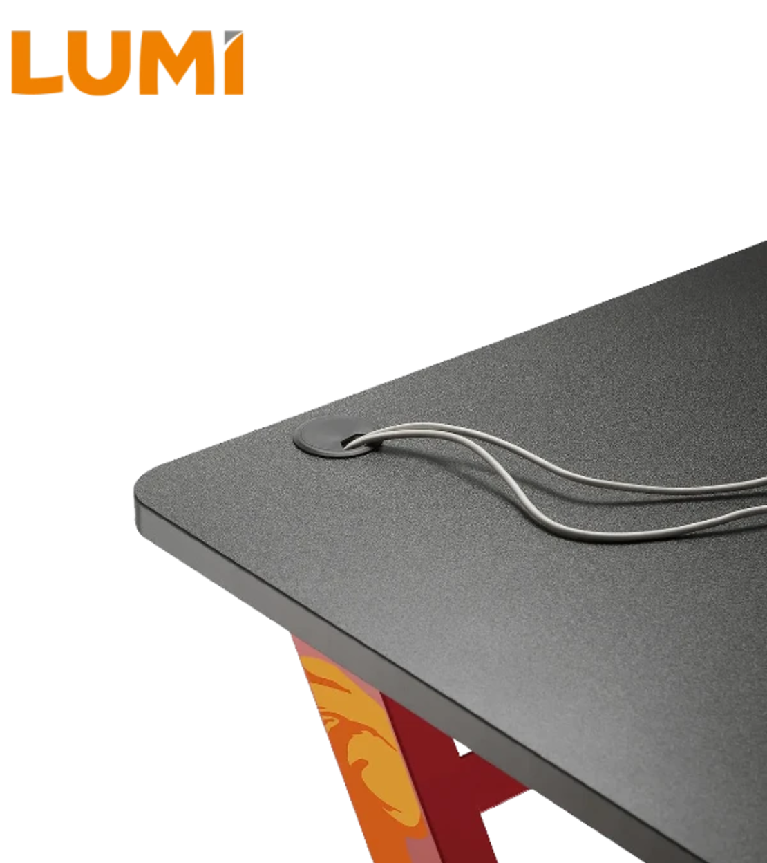 שולחן גיימינג Lumi Agro Red 120