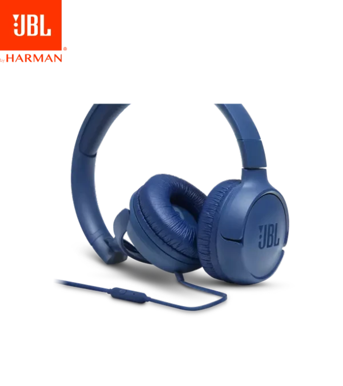 אוזניות חוטיות JBL Tune500 Wired on-ear