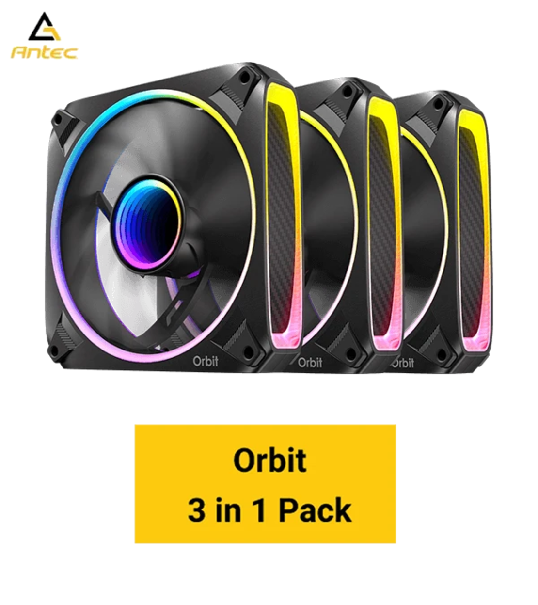 Antec Orbit 120 ARGB 3 Pack