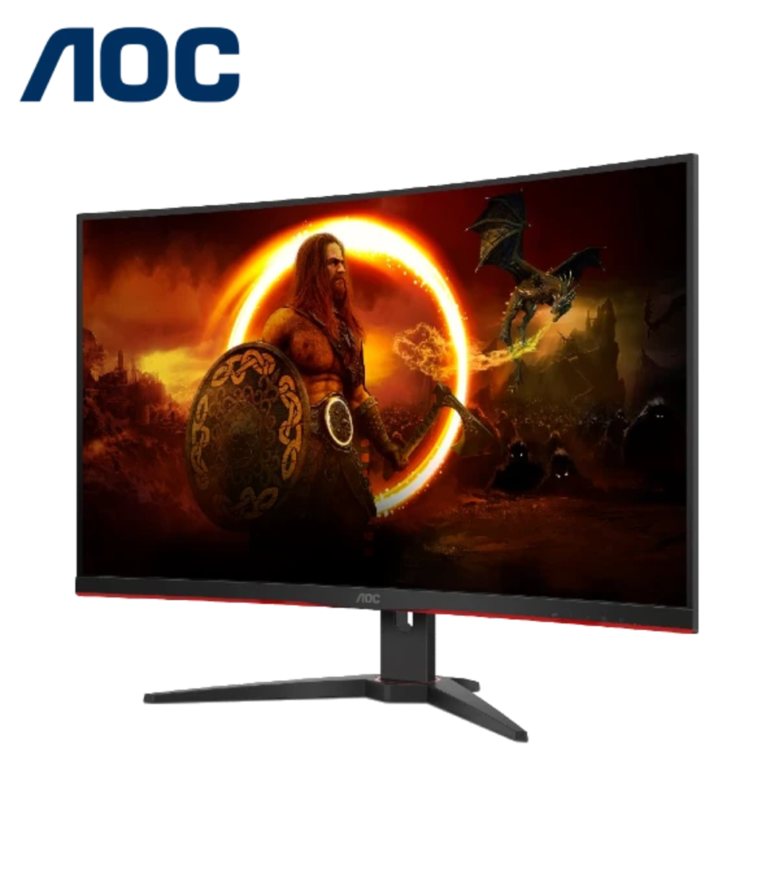 מסך גיימינג קעור AOC 31.5