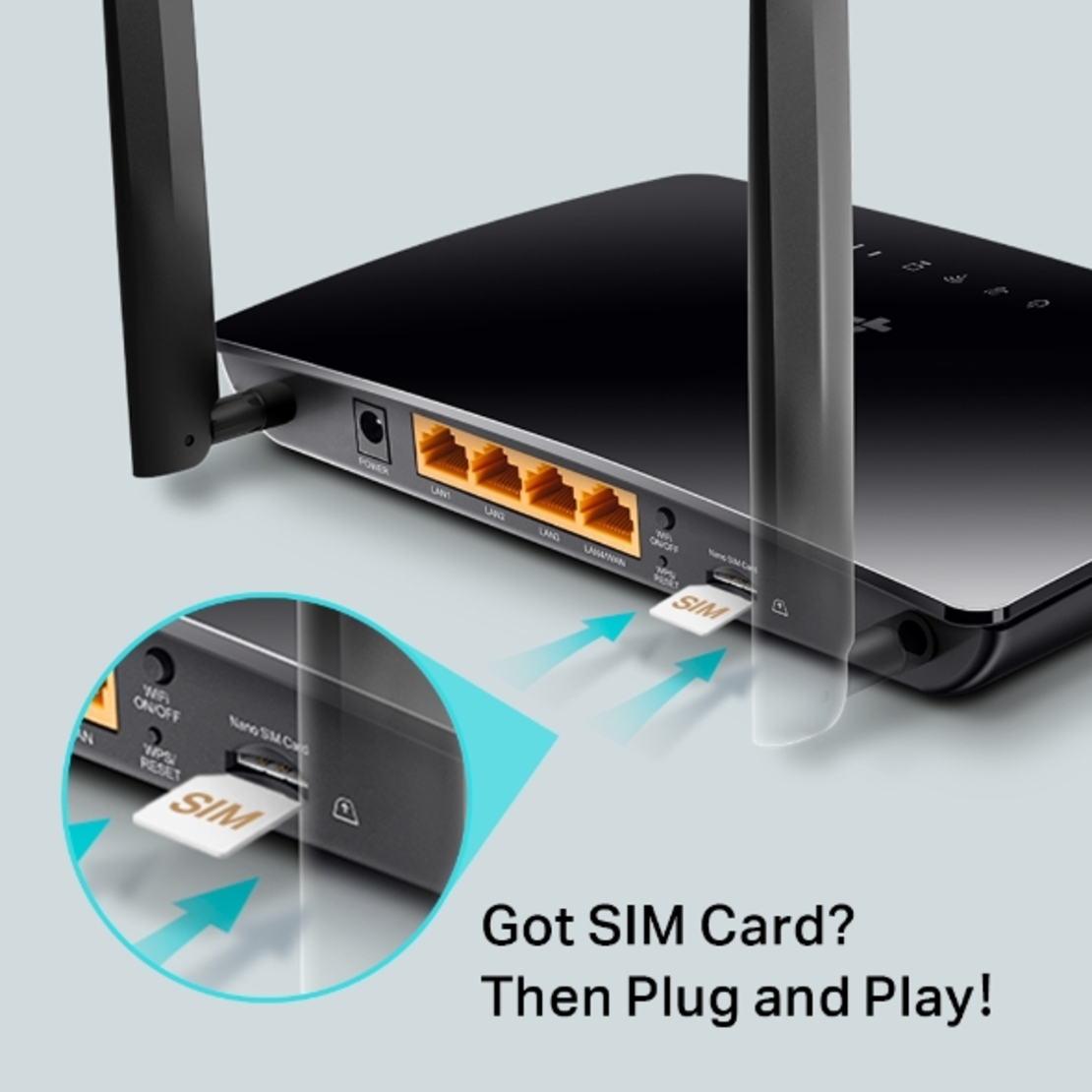 נתב סלולרי  Tp-Link Archer MR6400 4G LTE