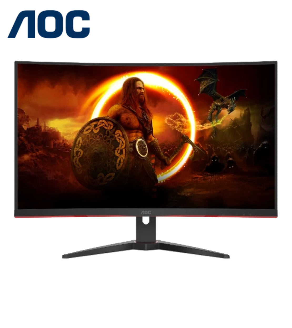 מסך גיימינג קעור AOC 31.5