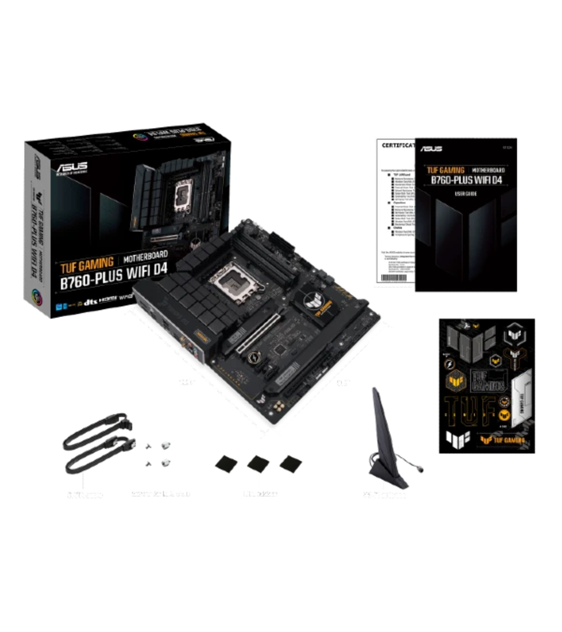 לוח אם ASUS TUF GAMING B760-PLUS WIFI D4
