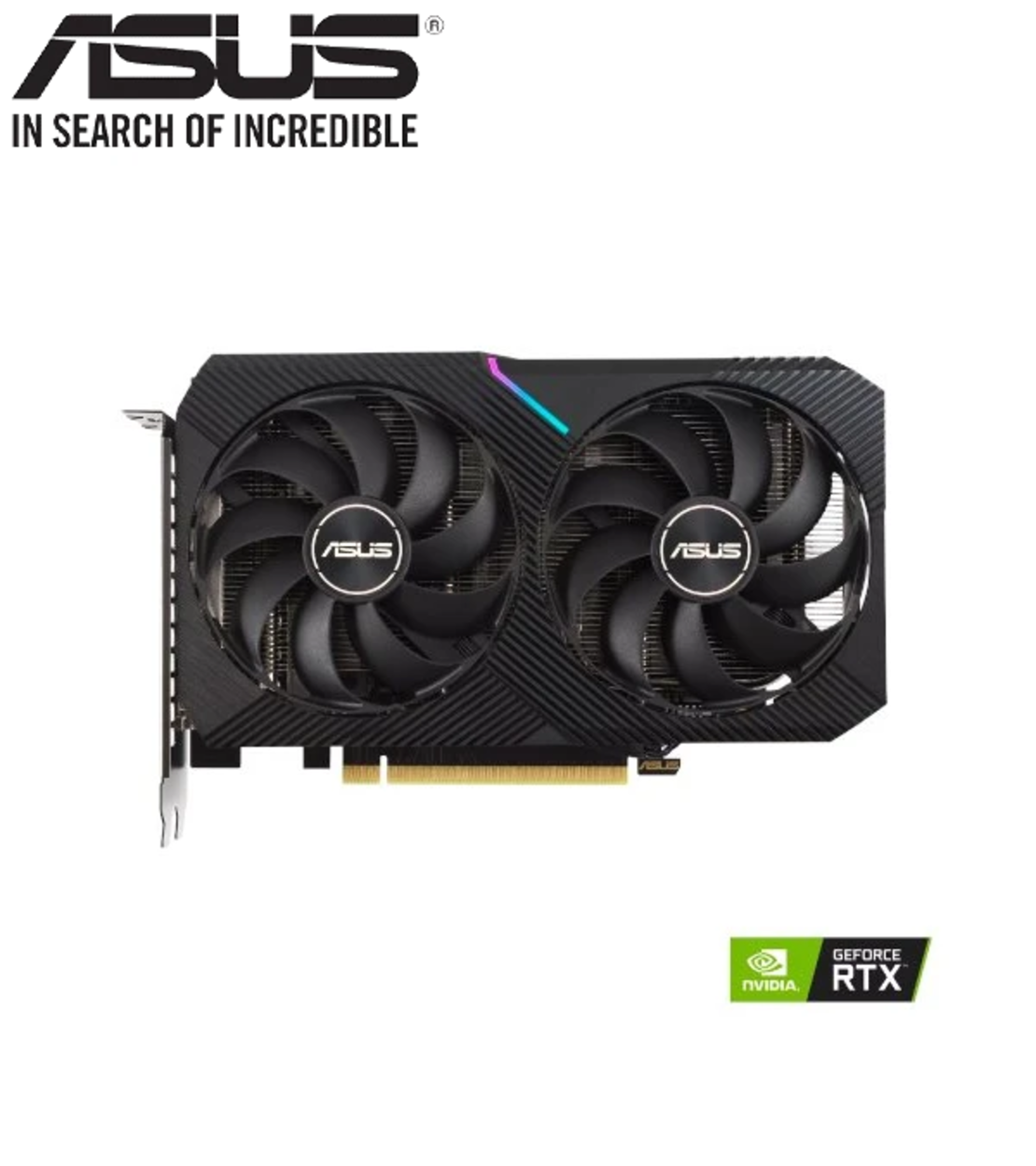 بطاقة جرافيكس ASUS Dual GeForce RTX™ 3050 OC Edition 8GB